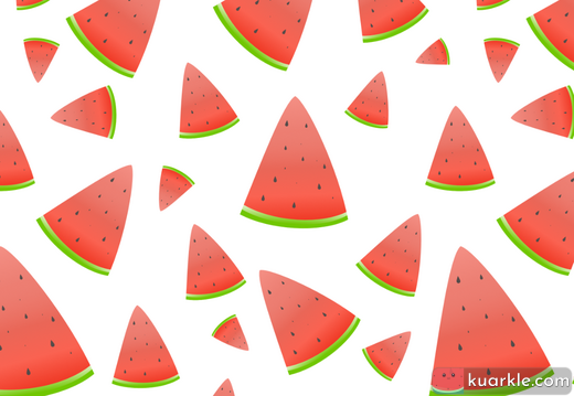 Watermelon pattern wallpaper