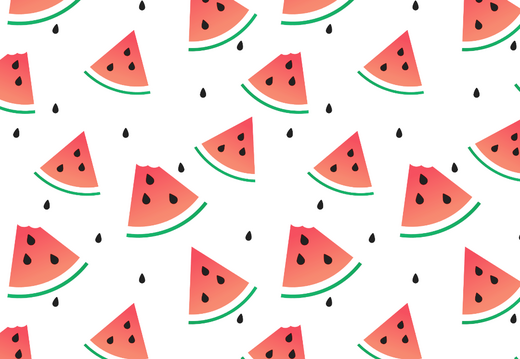 Watermelon slice pattern