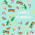 Lovely summer wallpaper