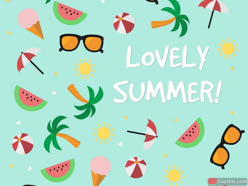 Lovely summer wallpaper