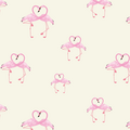 Flamingo wallpaper pattern
