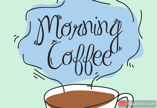 Morning coffee wallpaper