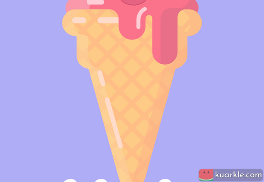 Kawaii ice cream wallpaper