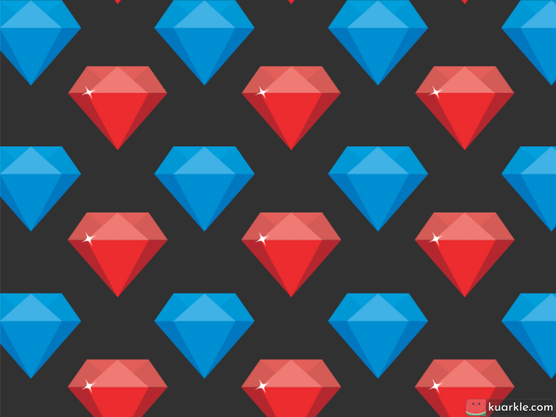 Diamond pattern wallpaper