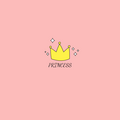 Pink princess crown wallpaper